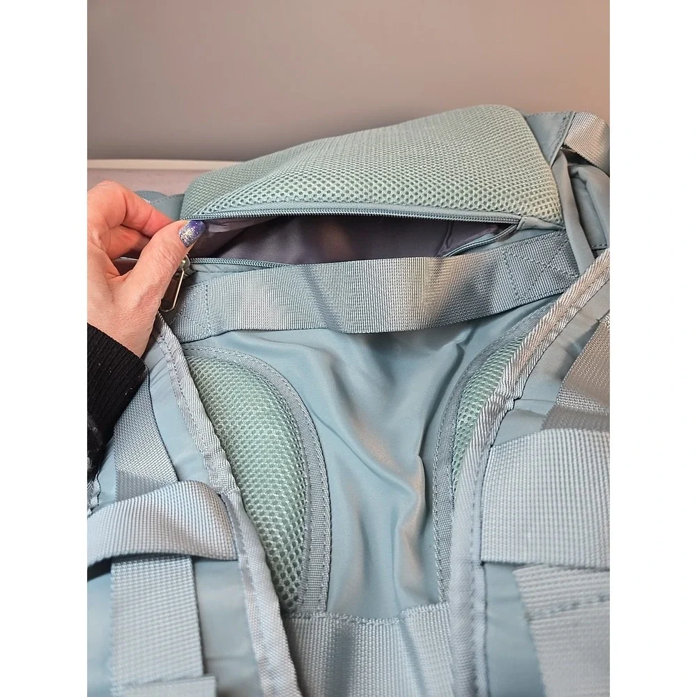 COMPUTER BACKPACK TSA APPROVED TRAVEL HIKING SPORTS WATERPROOF SEAFOAM GREEN NEW